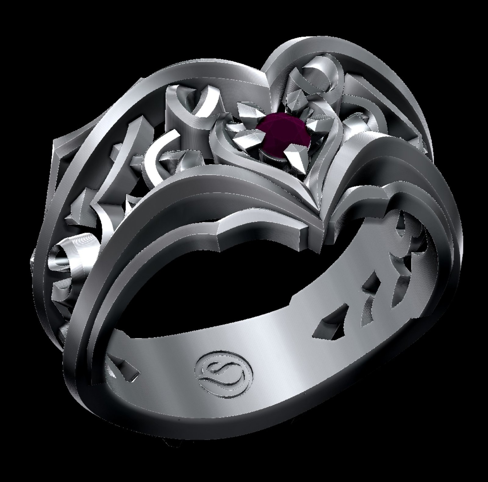 3D jewelry model 9